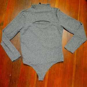 Express body contour long sleeve bodysuit